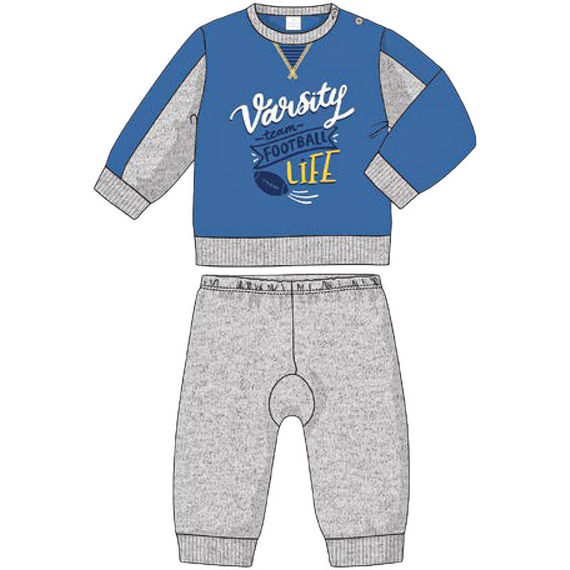 PIGIAMA NEONATO FELPA BuyBuy24 Abbilgiamento e Biancheria