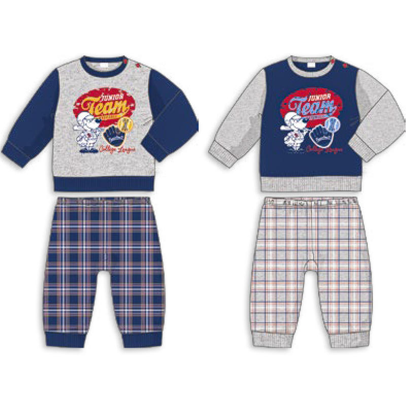 PIGIAMA NEONATO INTERLOCK BuyBuy24 Abbilgiamento e Biancheria