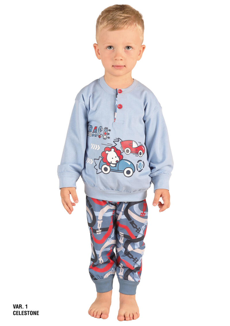 PIGIAMA NEONATO JERSEY LUNGO BuyBuy24 Abbilgiamento e Biancheria