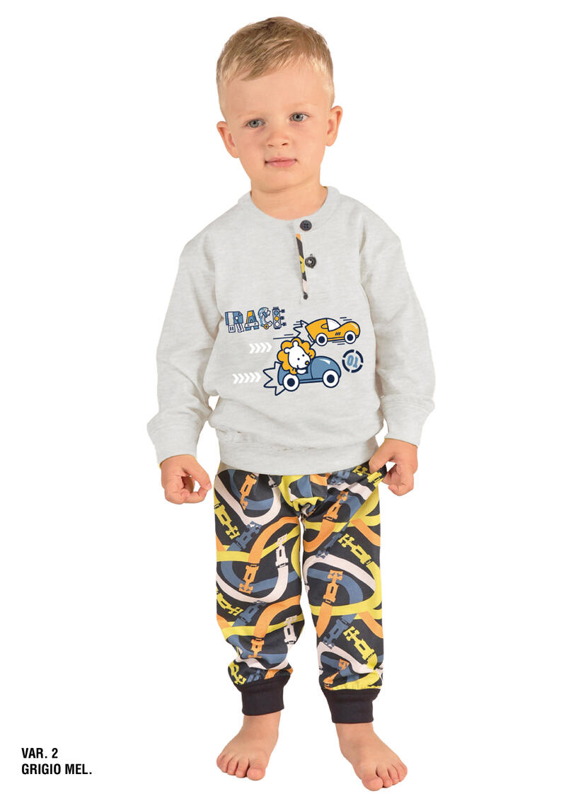 PIGIAMA NEONATO JERSEY LUNGO BuyBuy24 Abbilgiamento e Biancheria