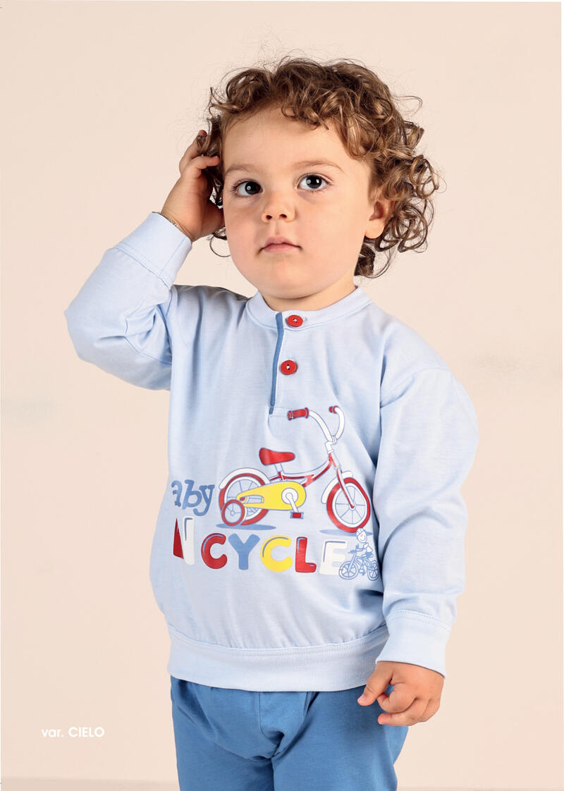 PIGIAMA NEONATO LUNGO IN COTONE BuyBuy24 Abbilgiamento e Biancheria