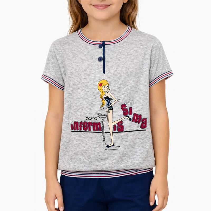 PIGIAMA RAGAZZA CORTO BuyBuy24 Abbilgiamento e Biancheria