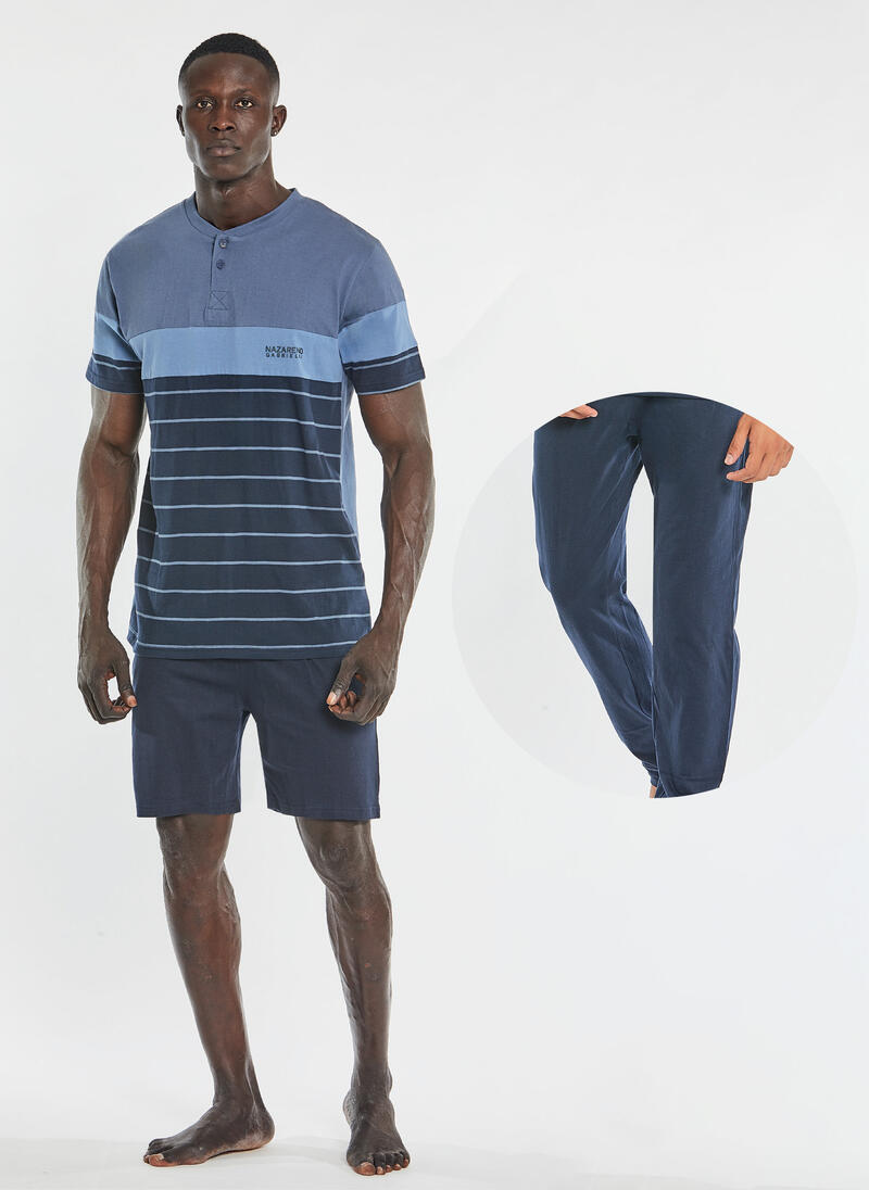 PIGIAMA UOMO 3 PEZZI BuyBuy24 Abbilgiamento e Biancheria