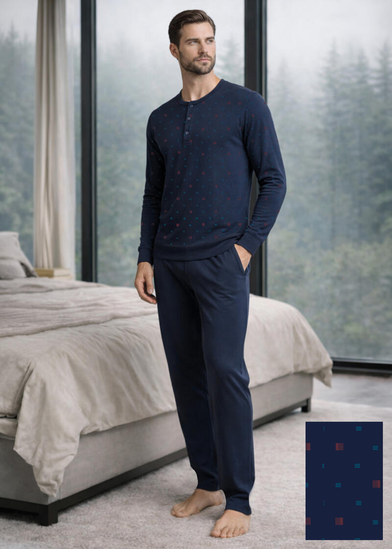 PIGIAMA UOMO INTERLOCK BuyBuy24 Abbilgiamento e Biancheria