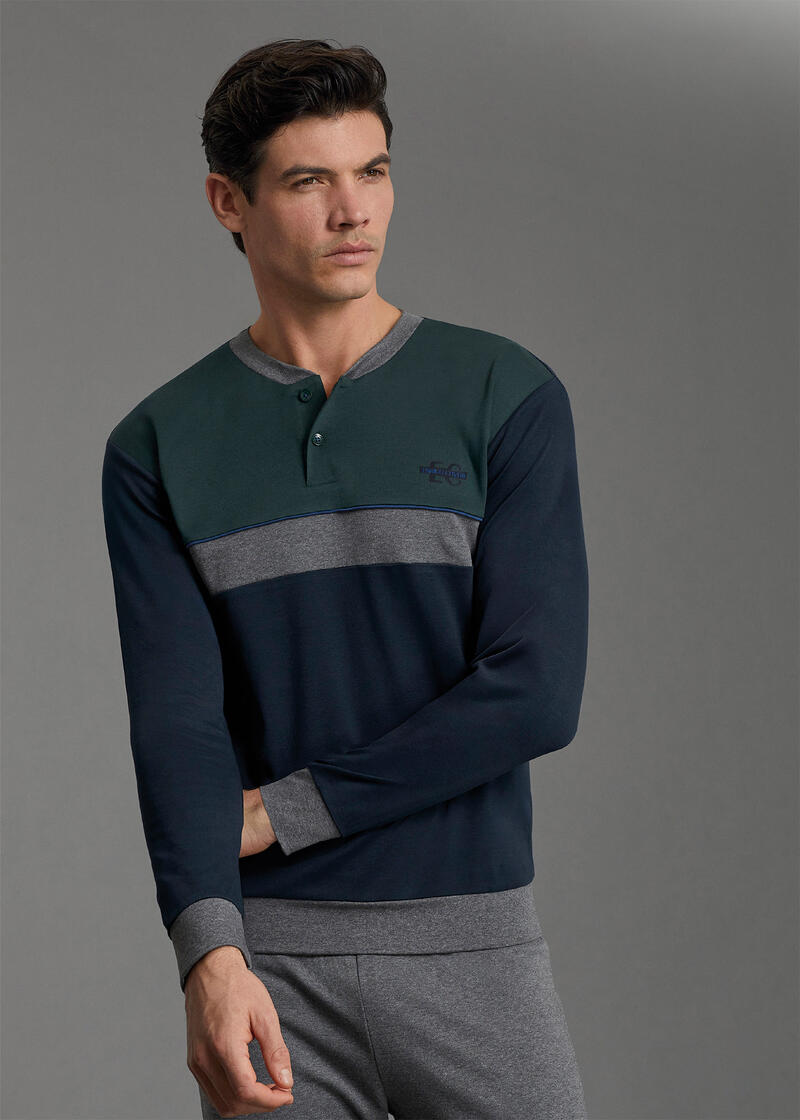 PIGIAMA UOMO INTERLOCK BuyBuy24 Abbilgiamento e Biancheria