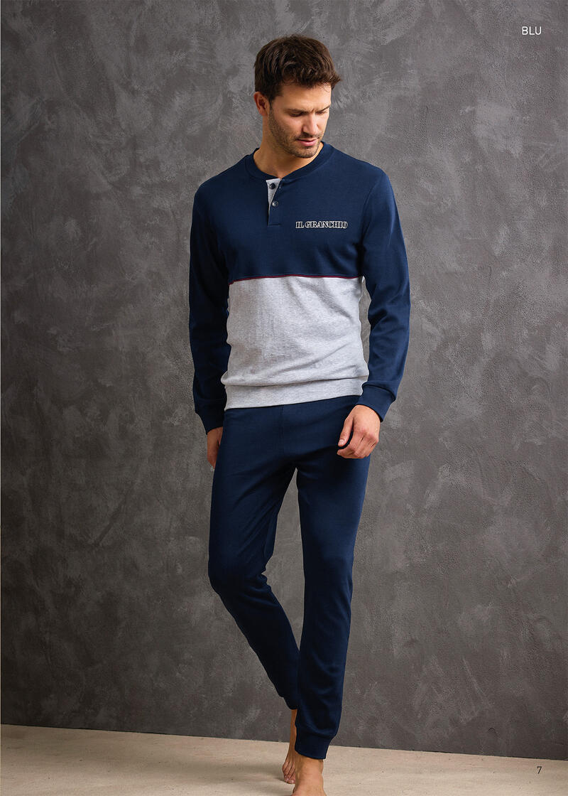PIGIAMA UOMO INTERLOCK BuyBuy24 Abbilgiamento e Biancheria