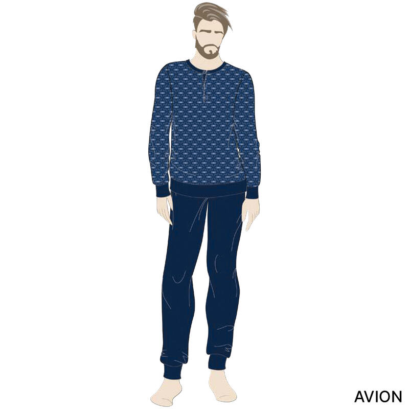 PIGIAMA UOMO INTERLOCK BuyBuy24 Abbilgiamento e Biancheria