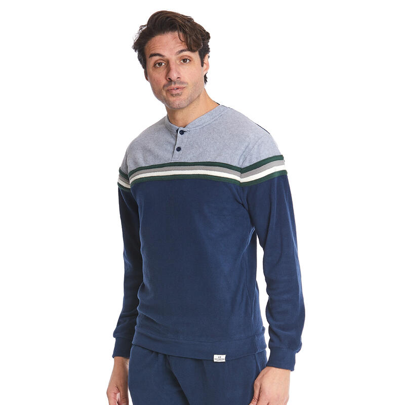 PIGIAMA UOMO MICROPILE BuyBuy24 Abbilgiamento e Biancheria