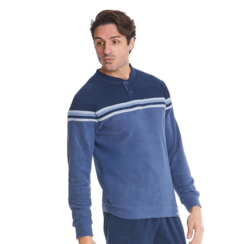 PIGIAMA UOMO MICROPILE BuyBuy24 Abbilgiamento e Biancheria