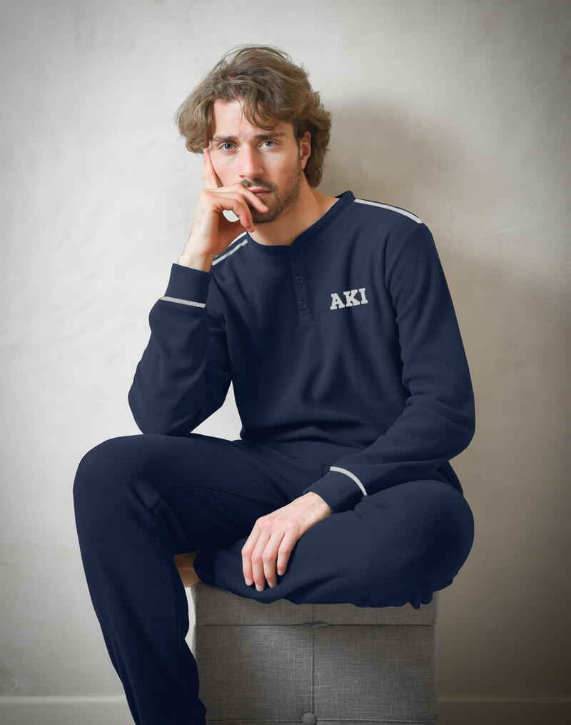 PIGIAMA UOMO PILE BuyBuy24 Abbilgiamento e Biancheria