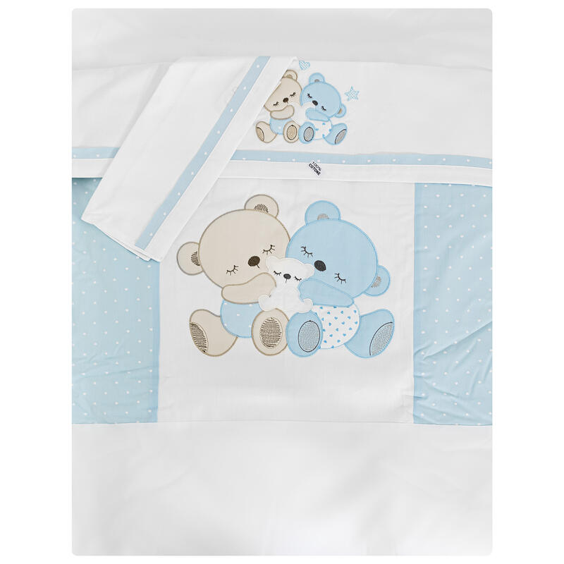 PIUMINO NEONATO+LENZ 3PZ CARROZZINA BuyBuy24 Abbilgiamento e Biancheria