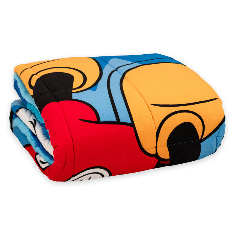 PIUMONE 1 PIAZZA VELLUTO E AGNELLATO MICKEY BuyBuy24 Abbilgiamento e Biancheria