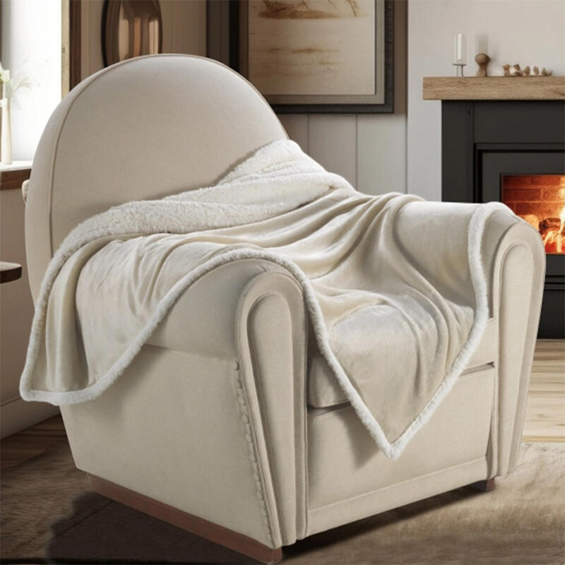 PLAID CORAL E SHERPA 120X160 BuyBuy24 Abbilgiamento e Biancheria