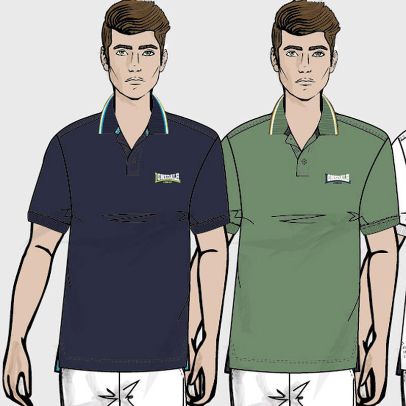 POLO UOMO MEZZA MANICA PIQUET BuyBuy24 Abbilgiamento e Biancheria