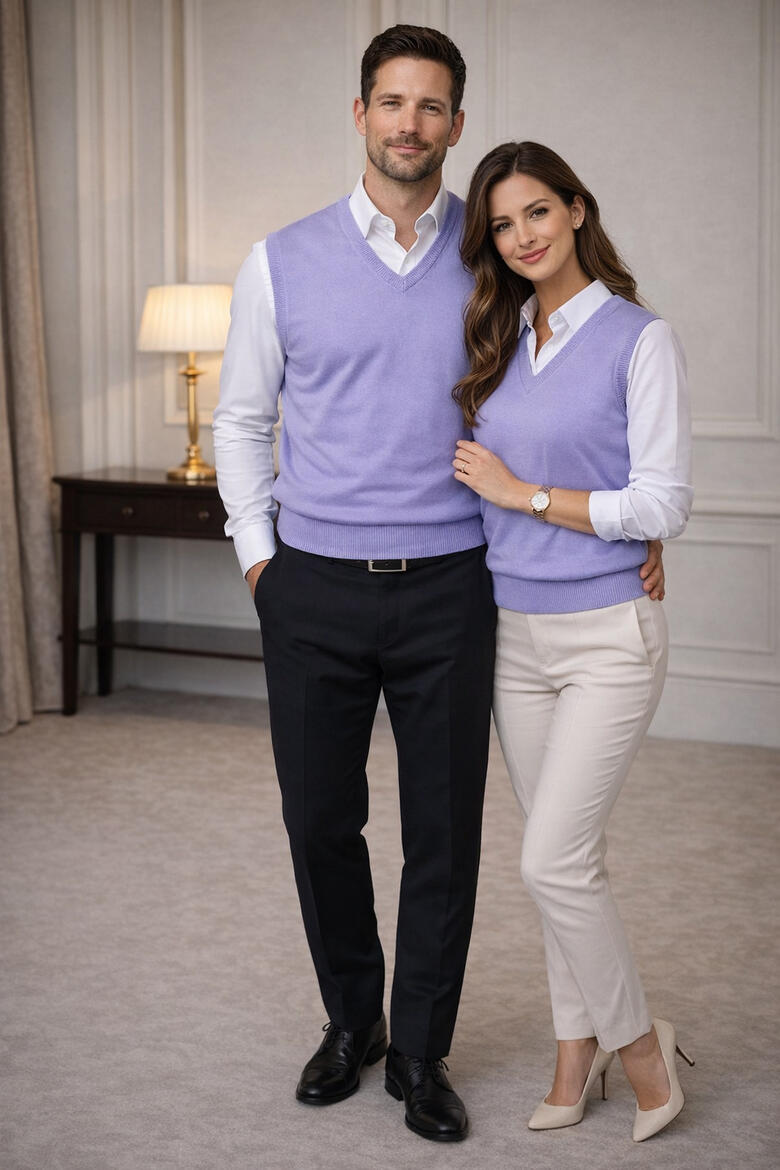 PULLOVER ELEGANTE SMANICATO CON SCOLLO A V BuyBuy24 Abbilgiamento e Biancheria