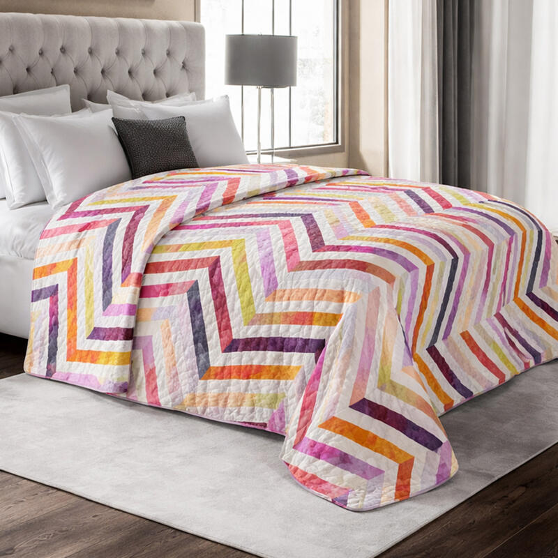 QUILT 1 PIAZZA MICROFIBRA CM 170X260 STAMPA DIGITALE BuyBuy24 Abbilgiamento e Biancheria