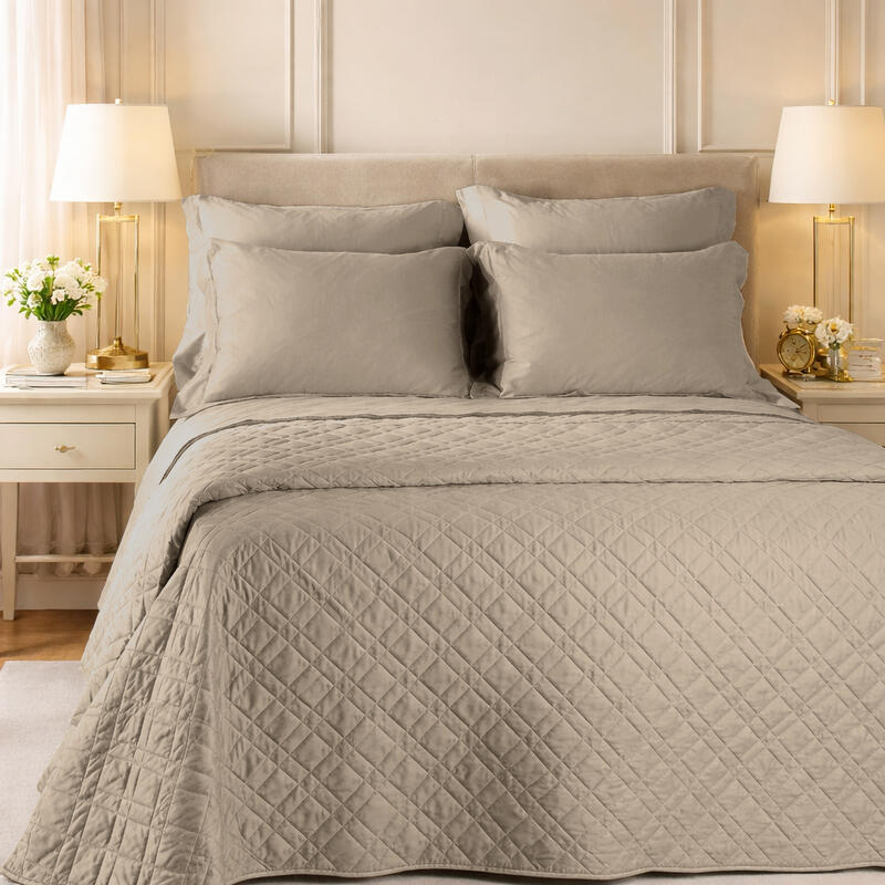 QUILT 2 PIAZZE BORDATO IN RASO CM 260X260 BuyBuy24 Abbilgiamento e Biancheria