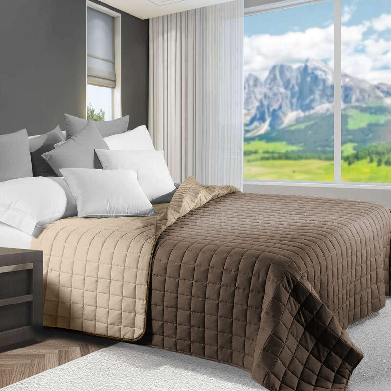 QUILT 2 PIAZZE MICROFIBRA CM 260X260 BuyBuy24 Abbilgiamento e Biancheria