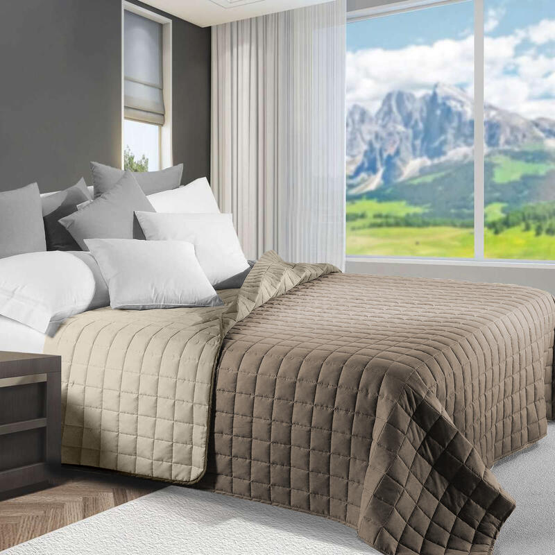 QUILT 2 PIAZZE MICROFIBRA CM 260X260 BuyBuy24 Abbilgiamento e Biancheria
