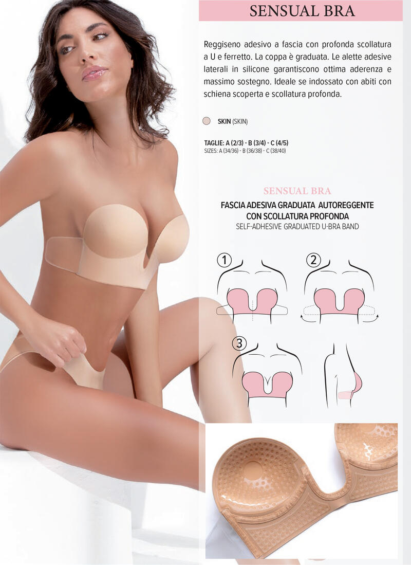 REGGISENO ADESIVO SENZA SPALLINE BuyBuy24 Abbilgiamento e Biancheria