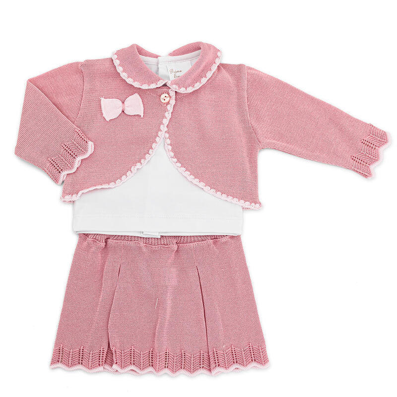 SALOPETTE GONNA 3 PEZZI CON BOLERINO ESTIVO BuyBuy24 Abbilgiamento e Biancheria