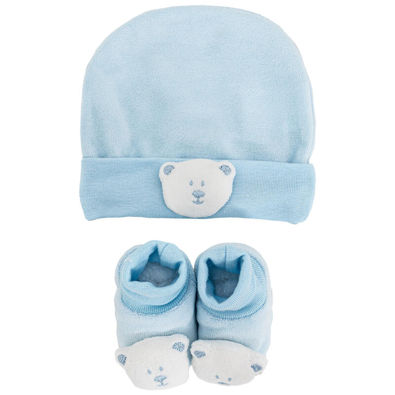 SCARPETTA + CAPPELLINO CINIGLIA BuyBuy24 Abbilgiamento e Biancheria