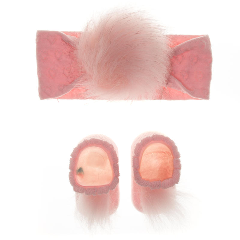 SCARPETTA + FASCETTA NEONATA BuyBuy24 Abbilgiamento e Biancheria