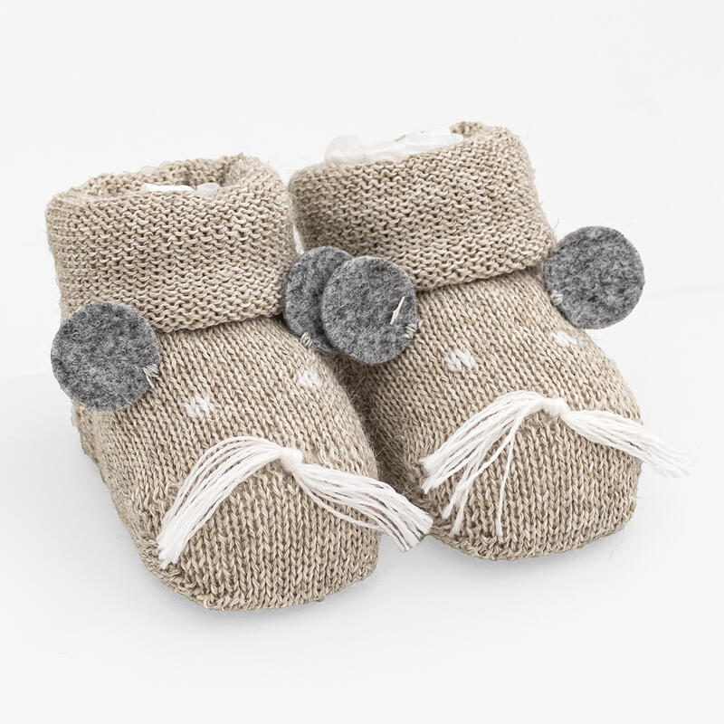 SCARPINA NEONATO MISTO LANA BuyBuy24 Abbilgiamento e Biancheria