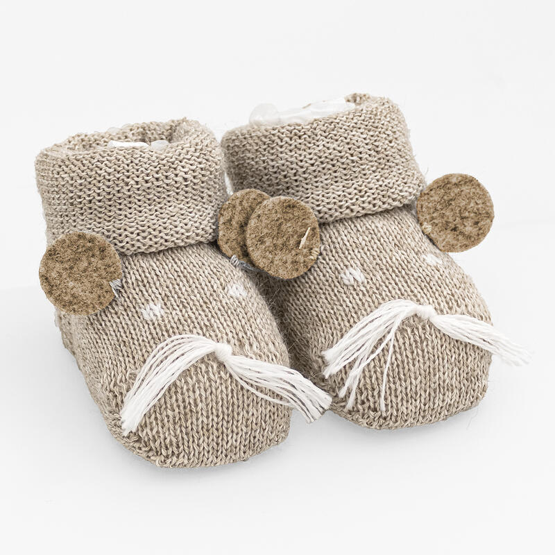 SCARPINA NEONATO MISTO LANA BuyBuy24 Abbilgiamento e Biancheria