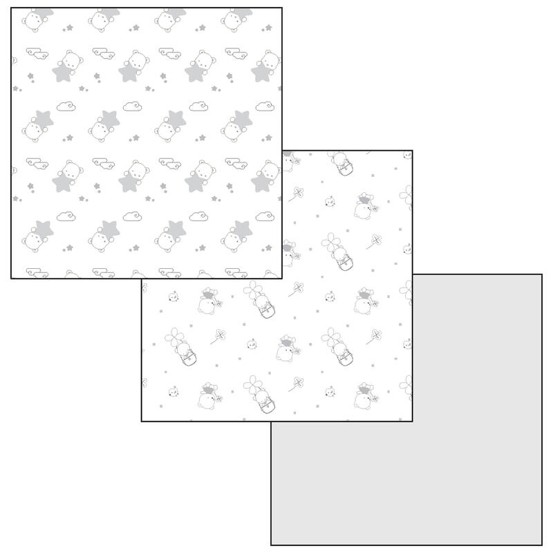 SET 3 QUADRATI DI GARZA 100% COTONE 70x70 CM COLORI NEUTRI BuyBuy24 Abbilgiamento e Biancheria