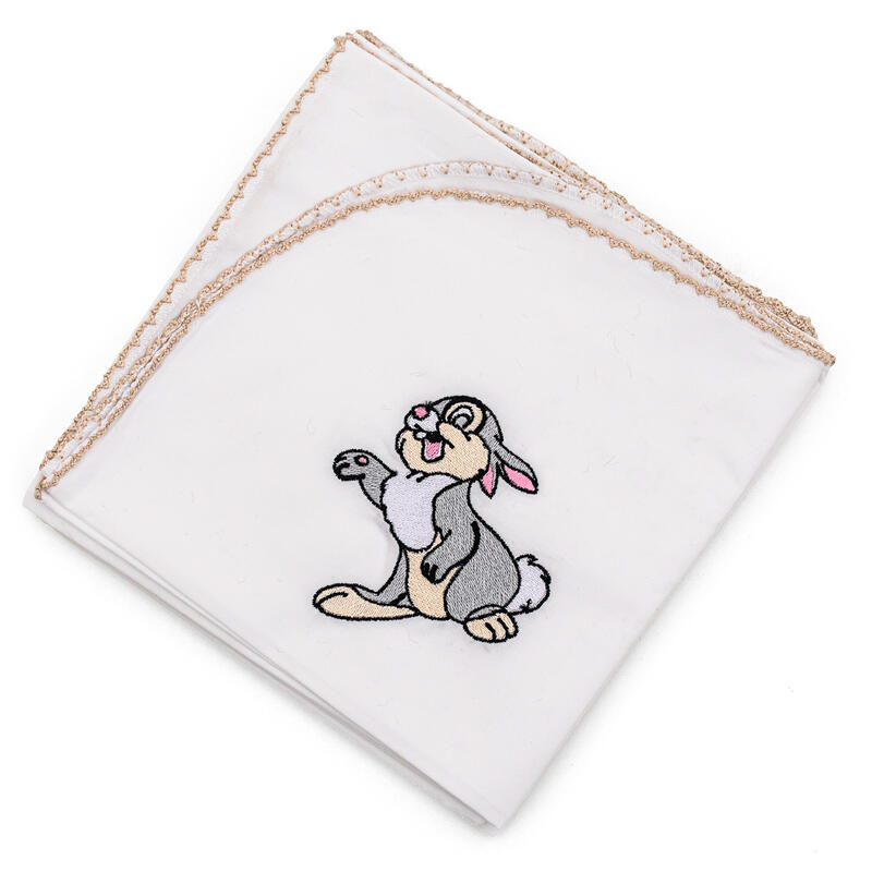 SET 3 QUADRATI DI MUSSOLA IN PERCALLE 100% COTONE BuyBuy24 Abbilgiamento e Biancheria