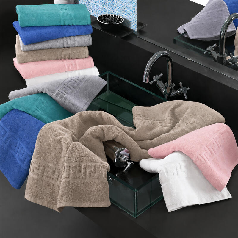 SET 6 ASCIUGAMANI VISO SPUGNA BuyBuy24 Abbilgiamento e Biancheria