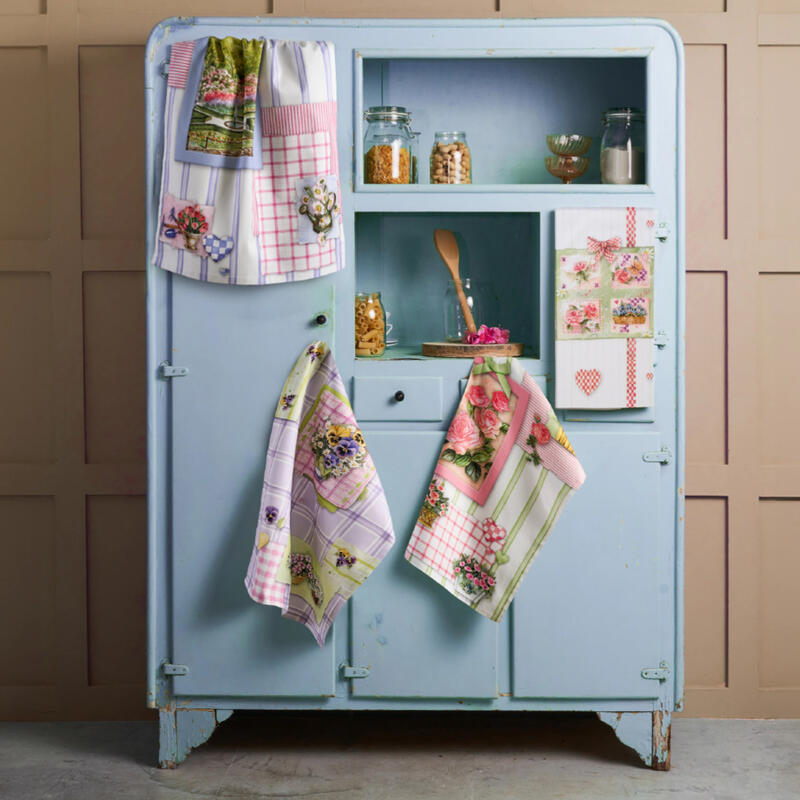 SET 6 STROFINACCI COTONE CM 50X70 CON STAMPA DIGITALE BuyBuy24 Abbilgiamento e Biancheria