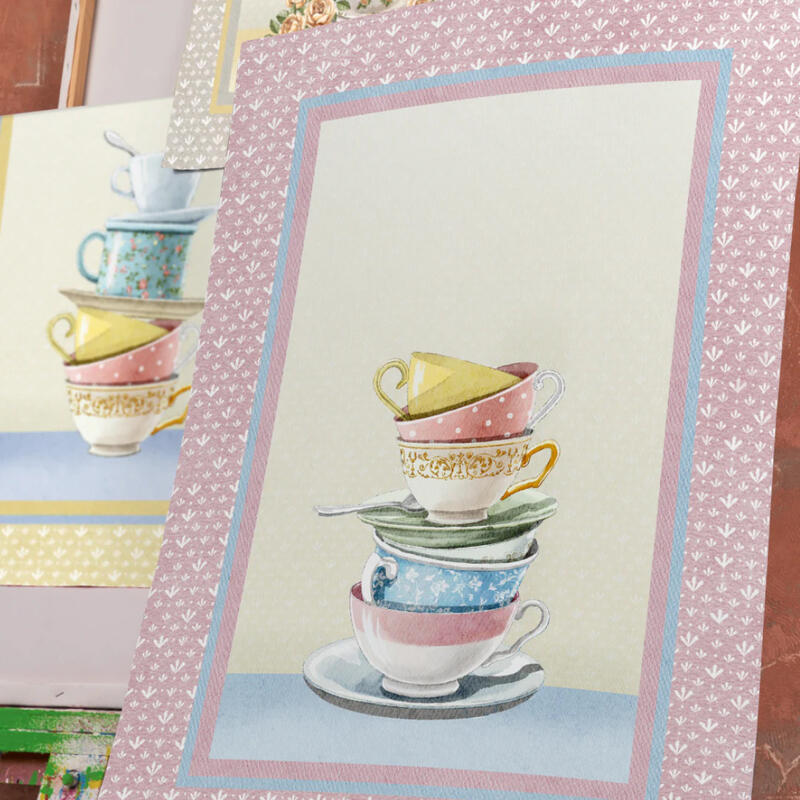 SET 6 STROFINACCI COTONE CM 50X70 CON STAMPA DIGITALE BuyBuy24 Abbilgiamento e Biancheria