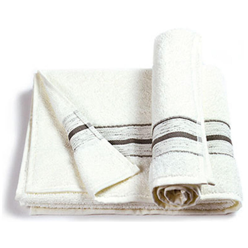 SET ASCIUGAMANI 1+1 VISO CM 55X100 E OSPITE 40X55 BuyBuy24 Abbilgiamento e Biancheria