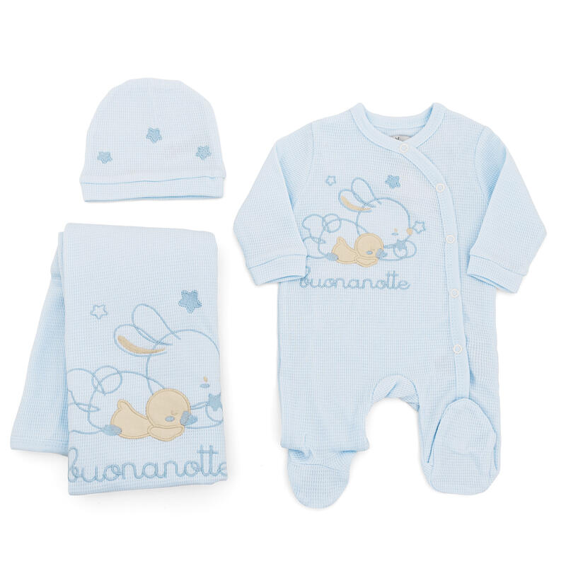 SET CORREDINO PRIMA NASCITA 3 PEZZI BuyBuy24 Abbilgiamento e Biancheria