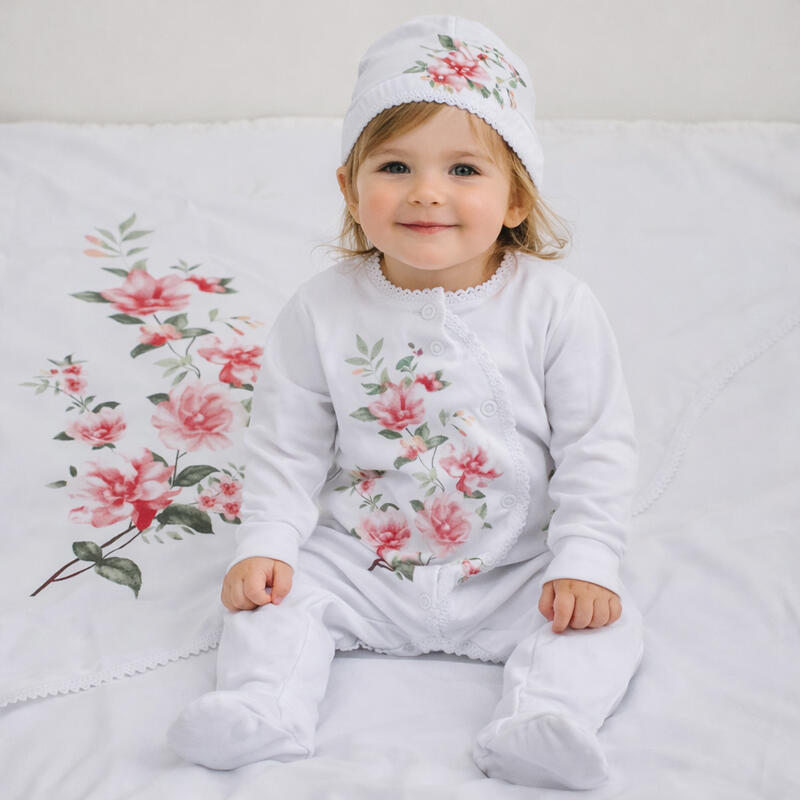 SET CORREDINO PRIMA NASCITA 3 PEZZI BuyBuy24 Abbilgiamento e Biancheria