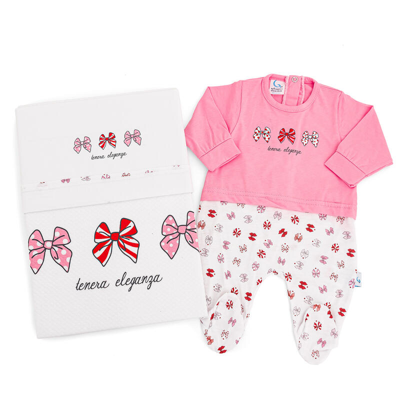 SET CORREDINO PRIMA NASCITA 3 PEZZI BuyBuy24 Abbilgiamento e Biancheria