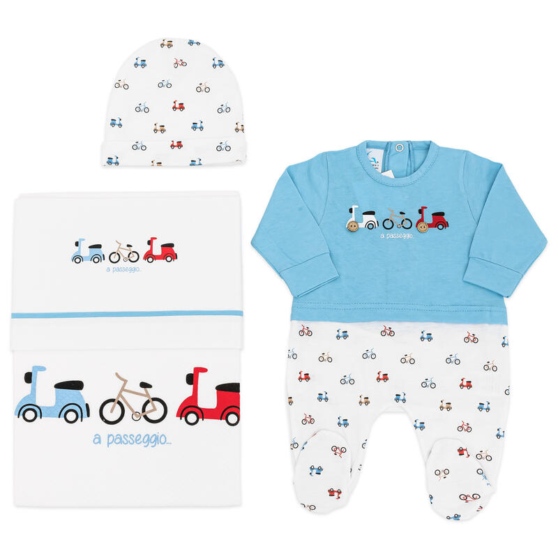 SET CORREDINO PRIMA NASCITA 3 PEZZI BuyBuy24 Abbilgiamento e Biancheria