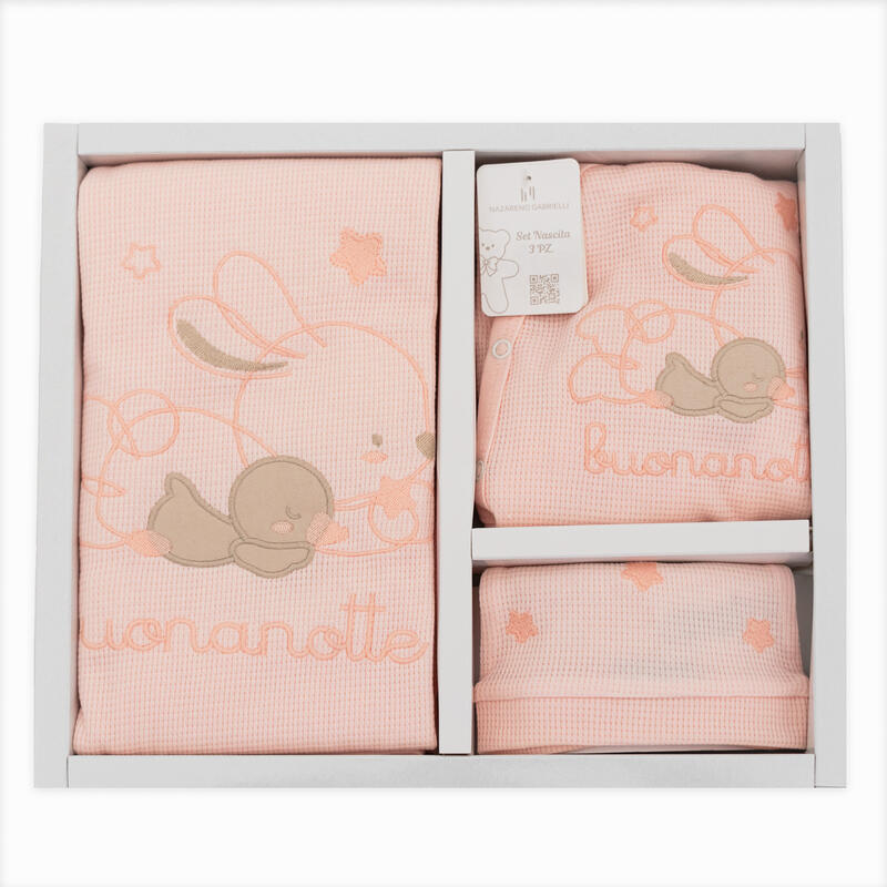 SET CORREDINO PRIMA NASCITA 3 PEZZI BuyBuy24 Abbilgiamento e Biancheria