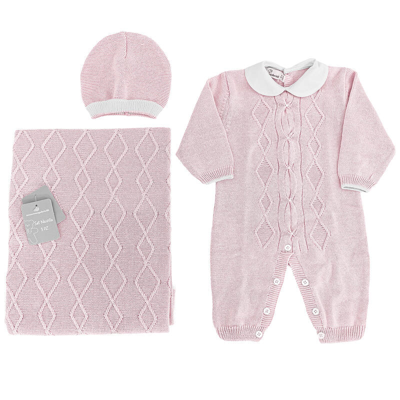 SET CORREDINO PRIMA NASCITA 3 PEZZI BuyBuy24 Abbilgiamento e Biancheria