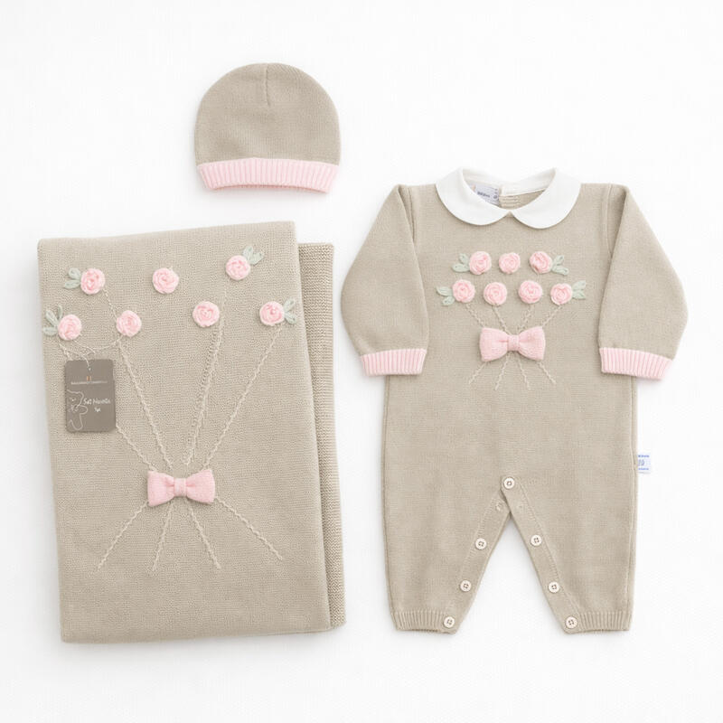 SET CORREDINO PRIMA NASCITA 3 PEZZI BuyBuy24 Abbilgiamento e Biancheria