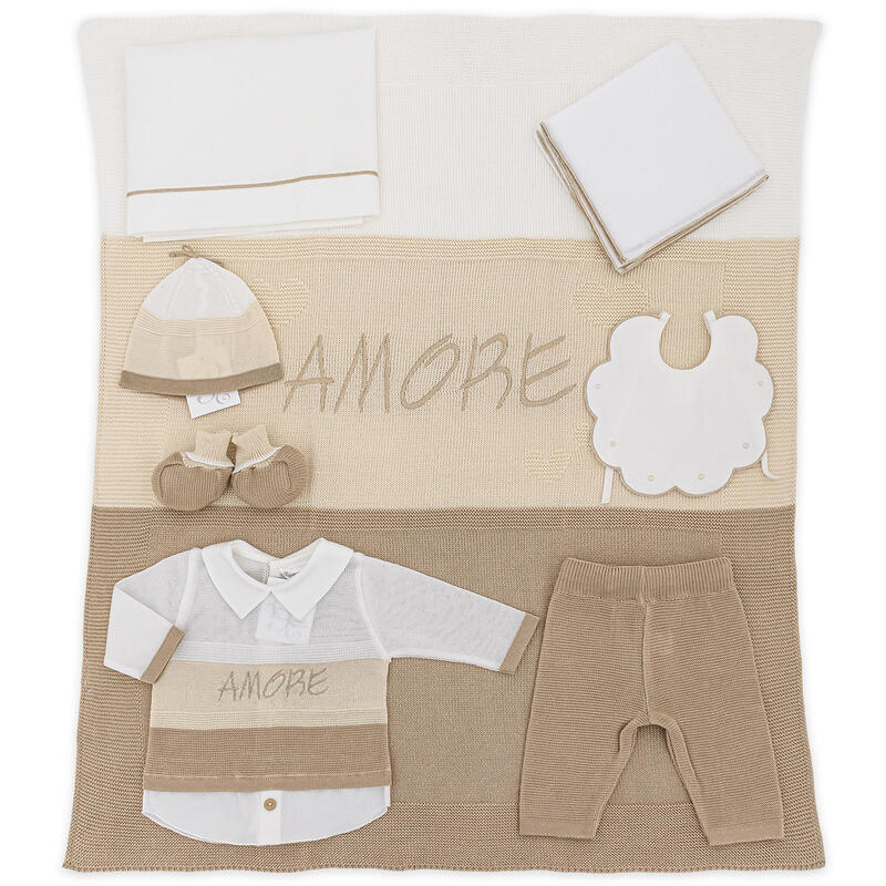 SET CORREDINO PRIMA NASCITA 6 PEZZI ESTIVO BuyBuy24 Abbilgiamento e Biancheria