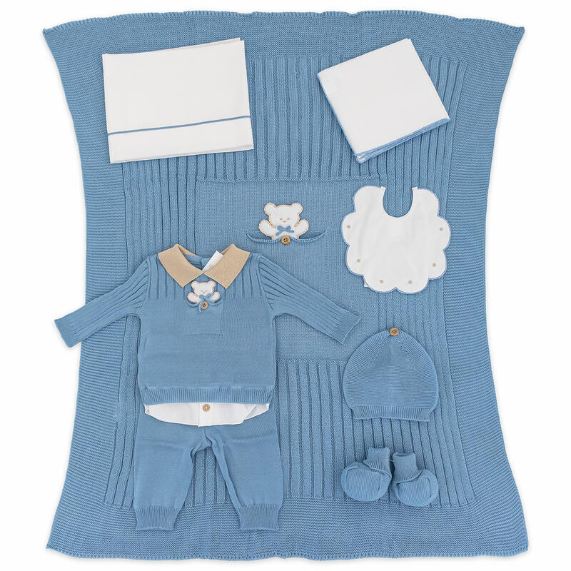 SET CORREDINO PRIMA NASCITA 6 PEZZI ESTIVO BuyBuy24 Abbilgiamento e Biancheria