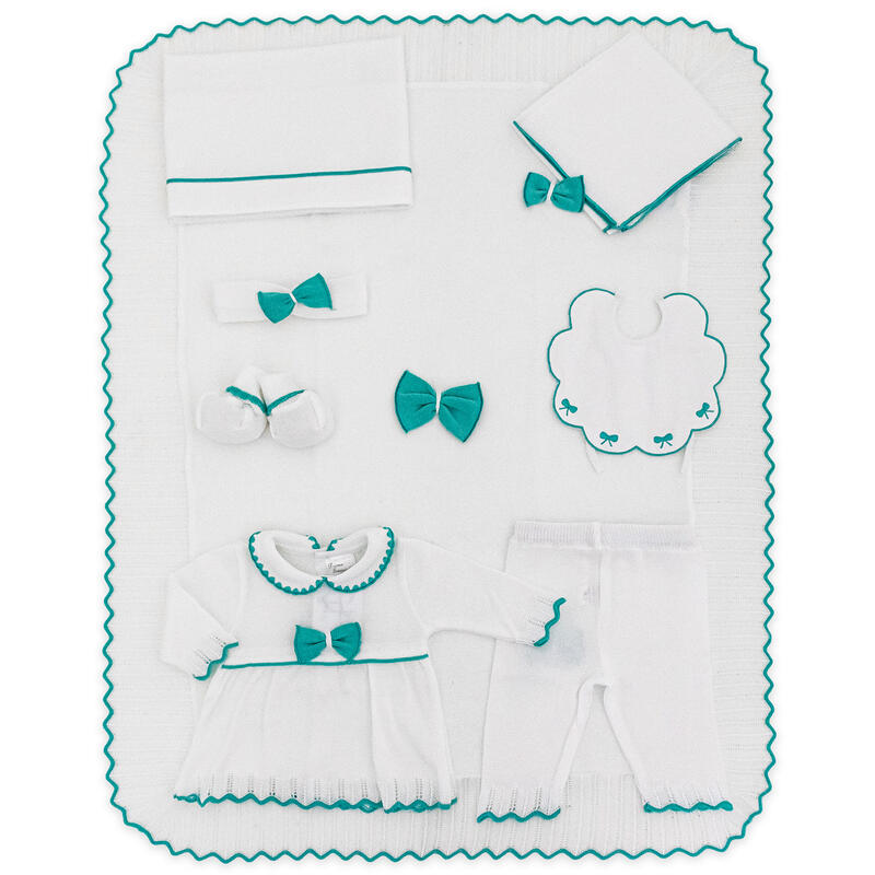 SET CORREDINO PRIMA NASCITA 6 PEZZI ESTIVO BuyBuy24 Abbilgiamento e Biancheria