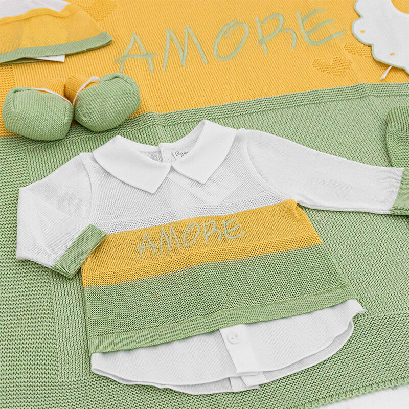 SET CORREDINO PRIMA NASCITA 6 PEZZI ESTIVO BuyBuy24 Abbilgiamento e Biancheria