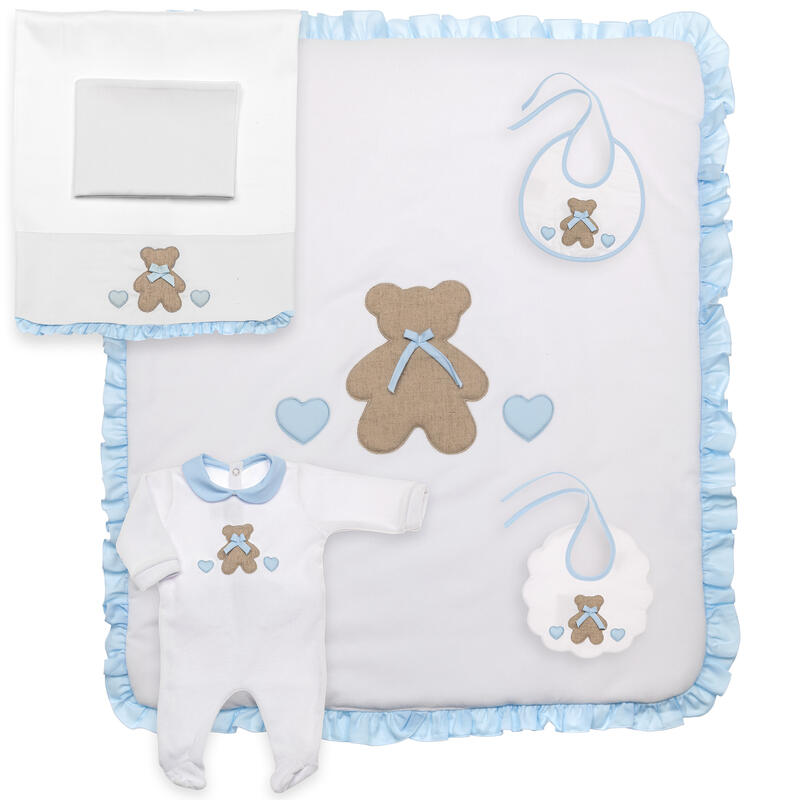 SET CORREDINO PRIMA NASCITA CINIGLIA BuyBuy24 Abbilgiamento e Biancheria