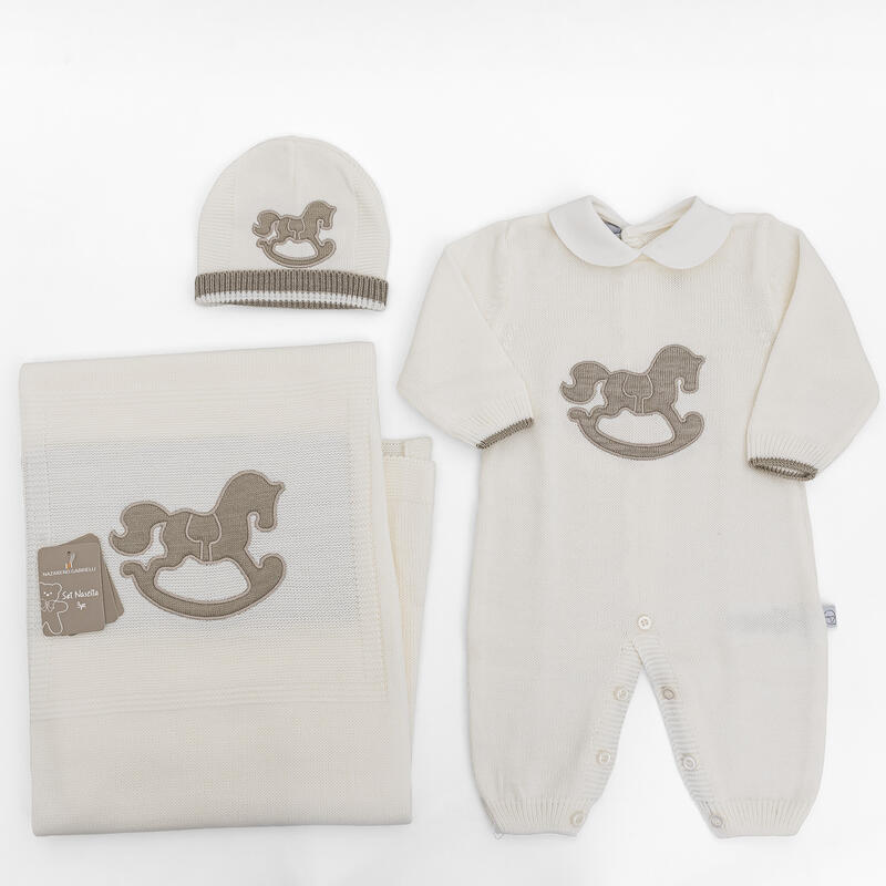 SET CORREDINO PRIMA NASCITA INVERNALE 3 PZ BuyBuy24 Abbilgiamento e Biancheria