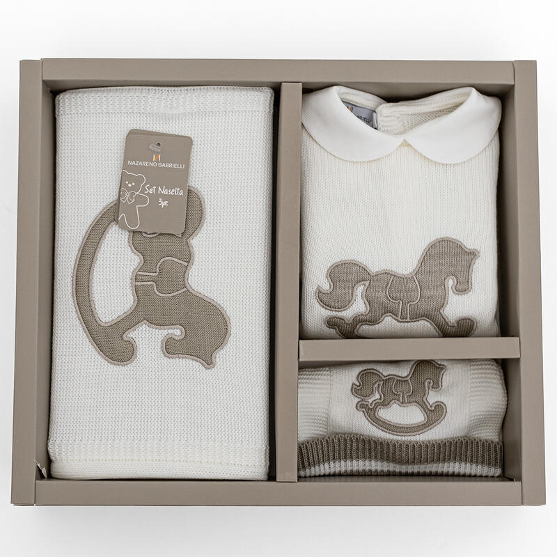 SET CORREDINO PRIMA NASCITA INVERNALE 3 PZ BuyBuy24 Abbilgiamento e Biancheria