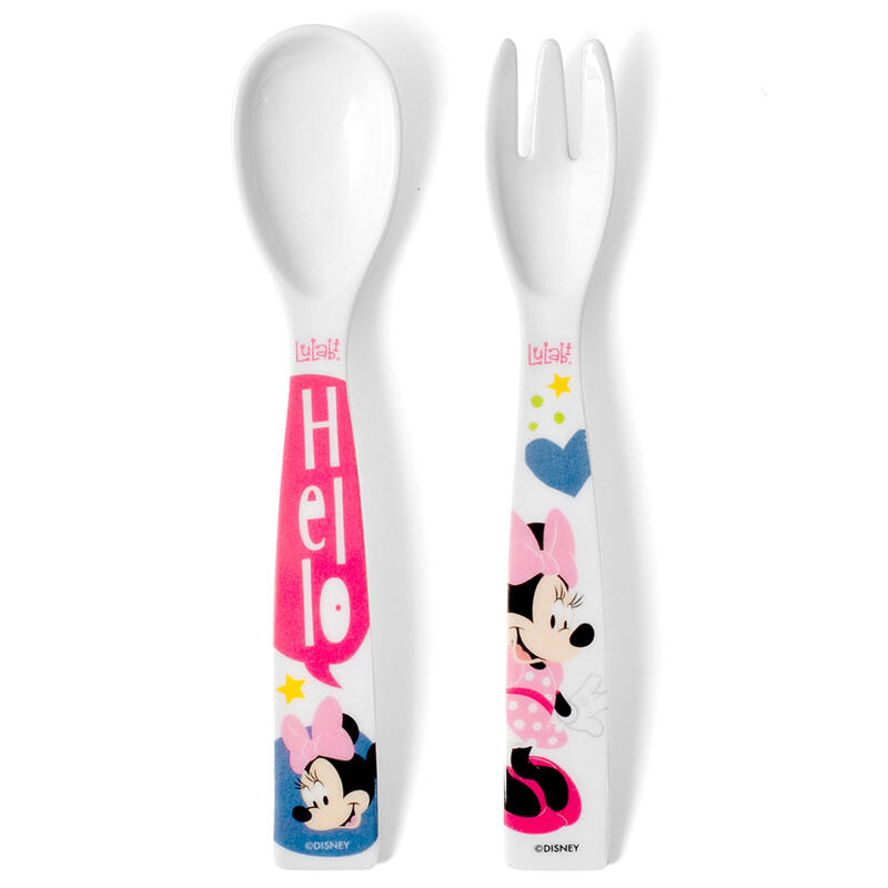SET CUCCHIAIO E FORCHETTA MINNIE BuyBuy24 Abbilgiamento e Biancheria